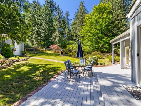 Enjoy the spacious fenced backyard