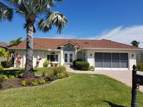 Stunning three bedroom, two bath canal home with pool in Punta Gorda ...