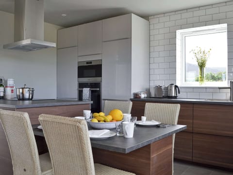 Kitchen and dining area | 17a Husabost, Husabost, near Dunvegan