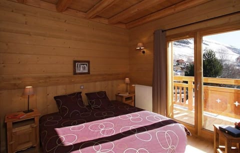 Get a peaceful night sleep in our cozy bedroom.