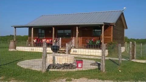 Pet-friendly fenced in front yard.