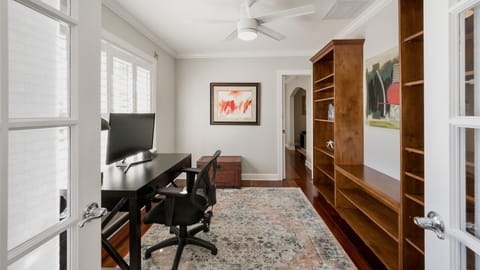 There is also a home office in between the bedrooms on the second floor...