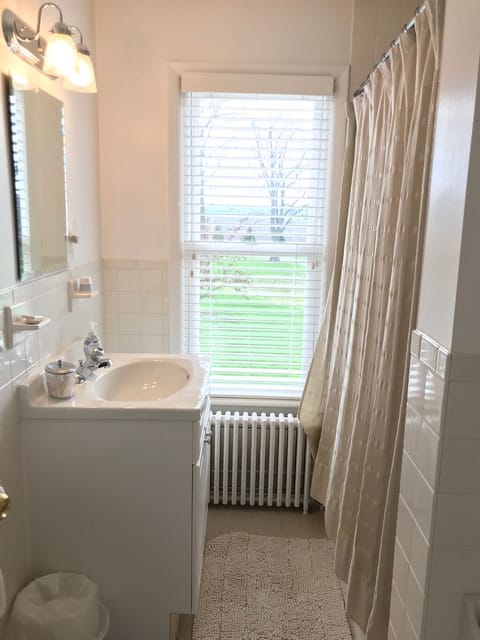 The Homestead first floor bathroom