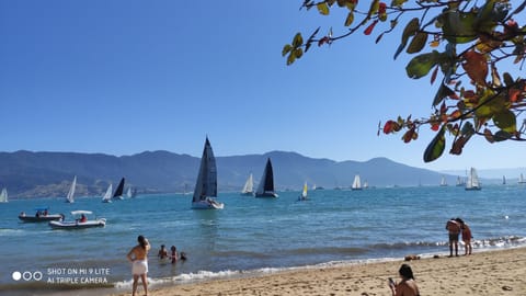 Beach nearby, sun loungers