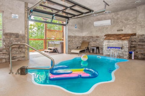 Splash in your own private indoor heated pool.