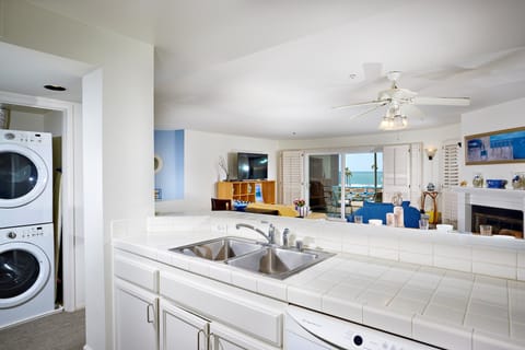 ocean view from kitchen