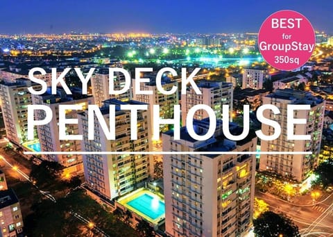 GROUP STAY350sq Penthouse+Roof Deck 