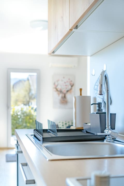 Fully equipped kitchen.