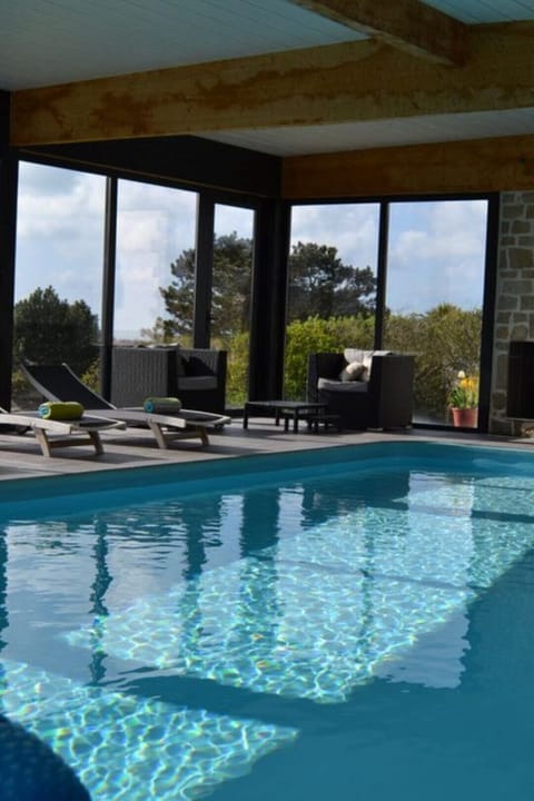 Indoor pool, a heated pool