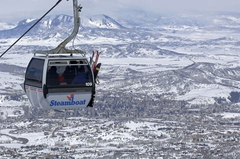 Gondola service to mid-way, right outside your door!