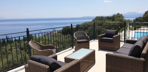 view from the balcony