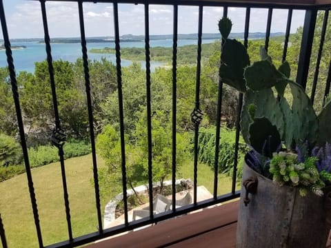 large fenced in yard