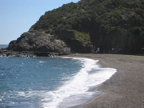 On the beach