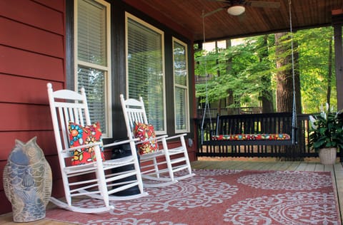 Relax all Day on Prime Front Porch Living.