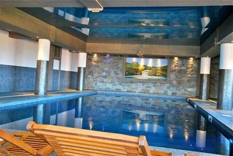 Indoor pool, a heated pool