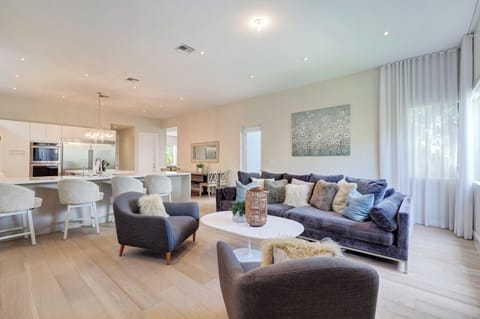 Comfortable living area for family and friends to gather.