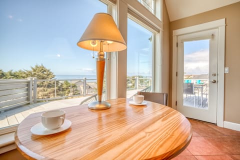 Huge windows for natural light