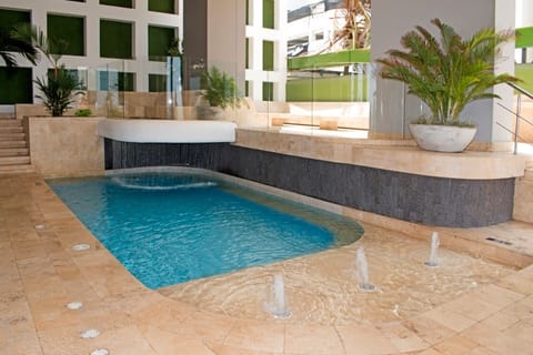 Indoor pool, outdoor pool