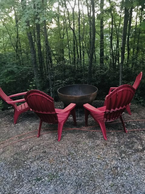 Enjoy a campfire! Wood is not provided.