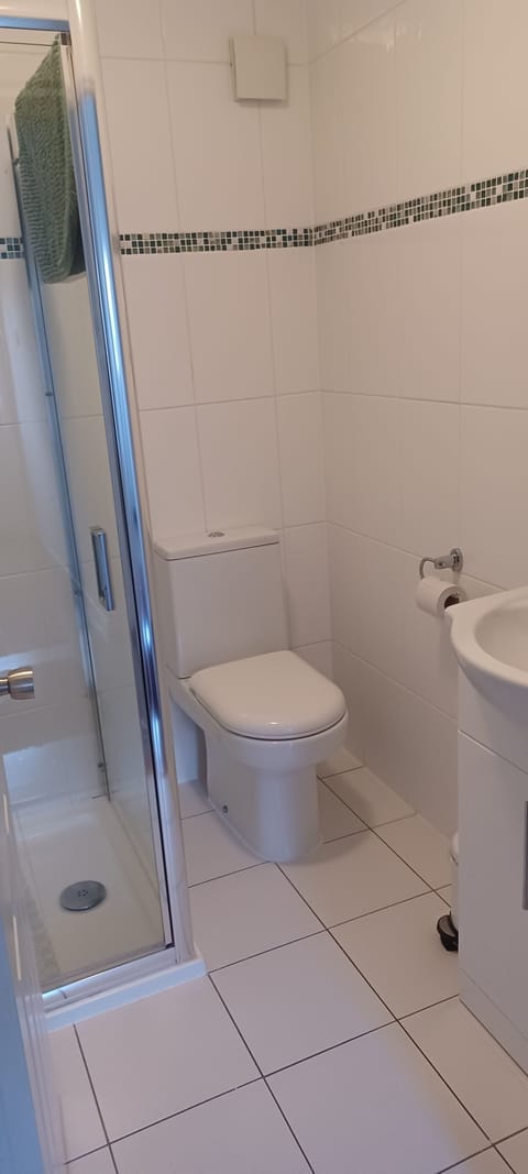 Showerroom with sink and toilet