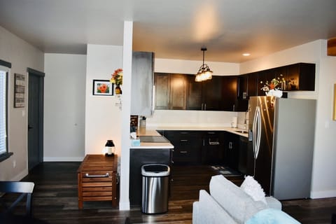 The kitchen is fully stocked!