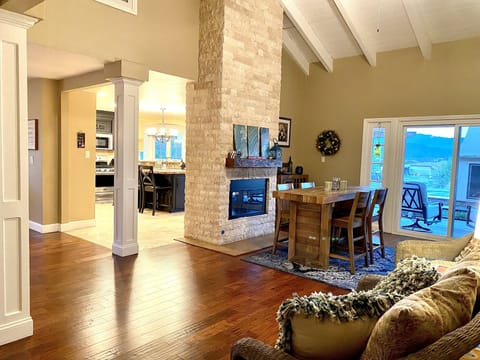 Your view as you enter the home.