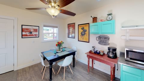The cottage is filled with colorful, classic decor! - The cottage is filled with colorful, classic decor!