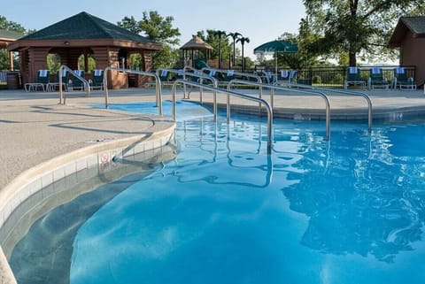 Indoor pool, outdoor pool