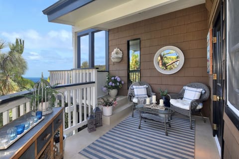 Tranquil outdoor sitting room 