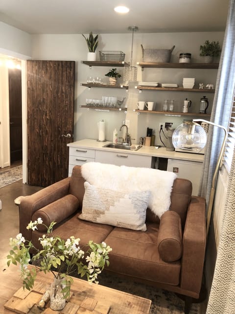 Small Sitting Area with Kitchenette