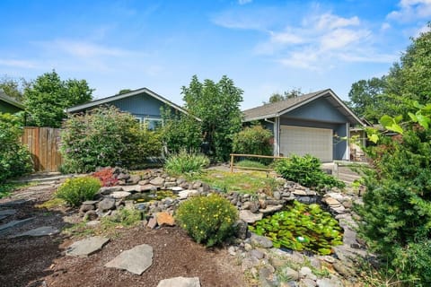 Front of the house from the street.