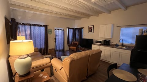 Living room with kitchenette 