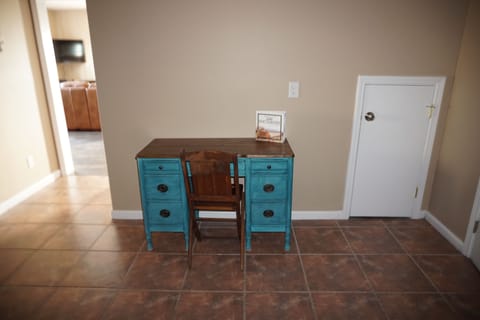 Main floor office area