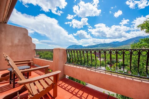 Stunning views from the balcony.