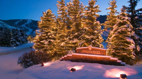 Entrance to private gated community of Arrowhead.