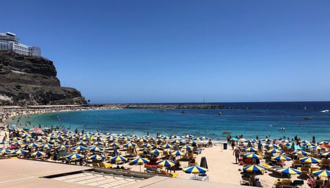 Beach nearby, beach towels