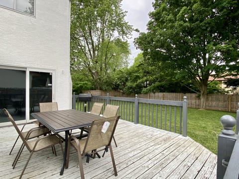 Patio furniture added in June 2020