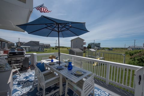 Enjoy the ocean breeze on the back deck!