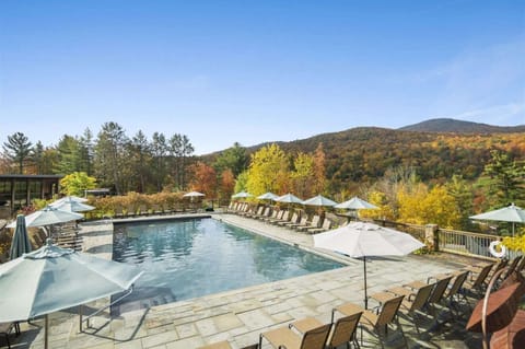 Indoor pool, a heated pool