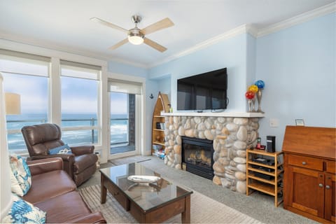 Oceanfront living area