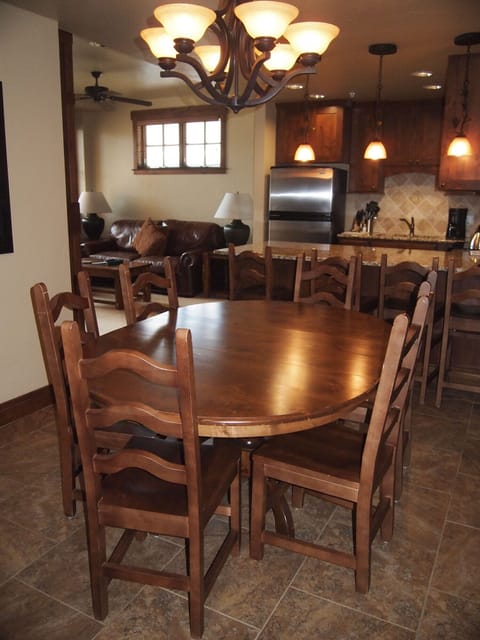 Dining room and main kitchen