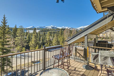 relax on our small but comfortable deck with incredible mountain views.