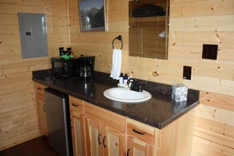 Complimentary coffee comes with your cozy kitchenette!