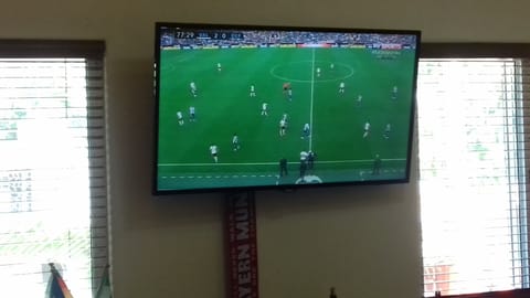 big flat screen smart tv (for your personal Netflix account, etc.)