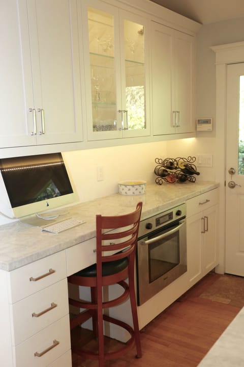 Desk Nook in Kitchen