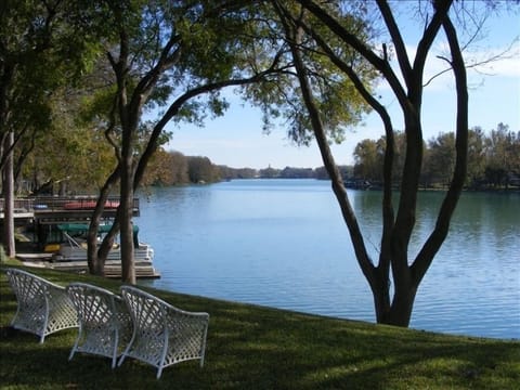 Beautiful view of Lake Dunlap. One of the best views on the lake.