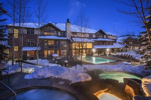 Indoor pool, a heated pool