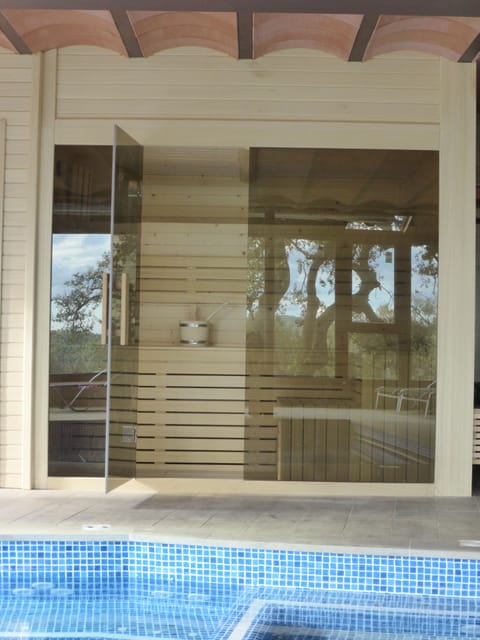 Indoor pool, a heated pool