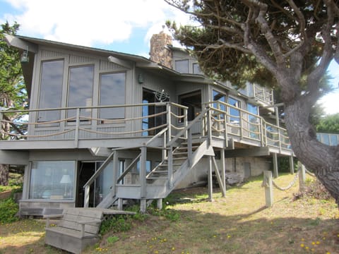 View of the home from the headland