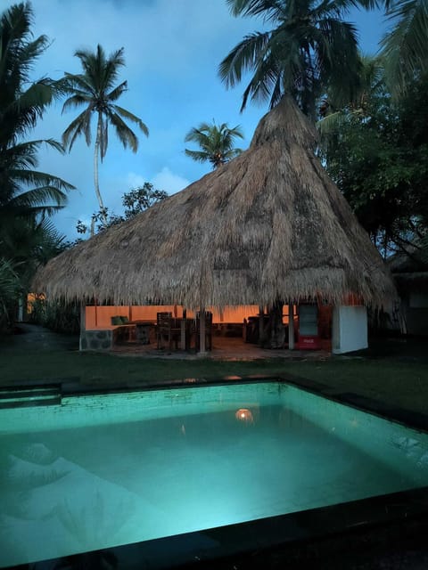 Outdoor pool, an infinity pool